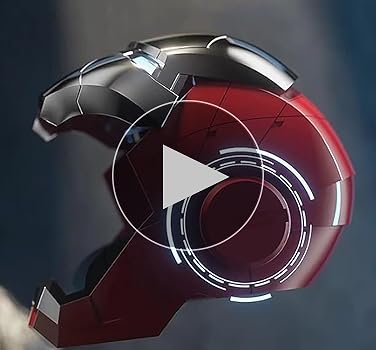 新品AUTOKINGアイアンマン マーク5 MK5 マスク 銀 AutoKing Iron Man MARK5 Helmet Voice-controlled & Touch